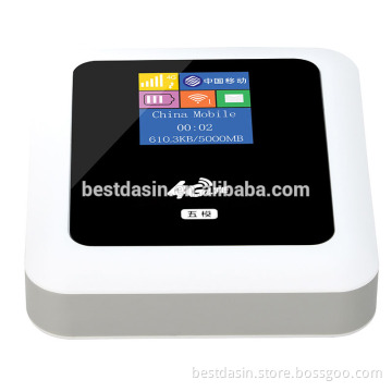 Pocket size Dual sim card 4G mobile wireless hotspots router Mini 4G wifi hotspot Router